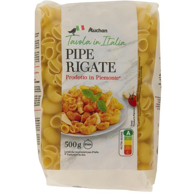 3596710516148 - Auchan Tavola In Italia - Pâtes Pipe Rigate
