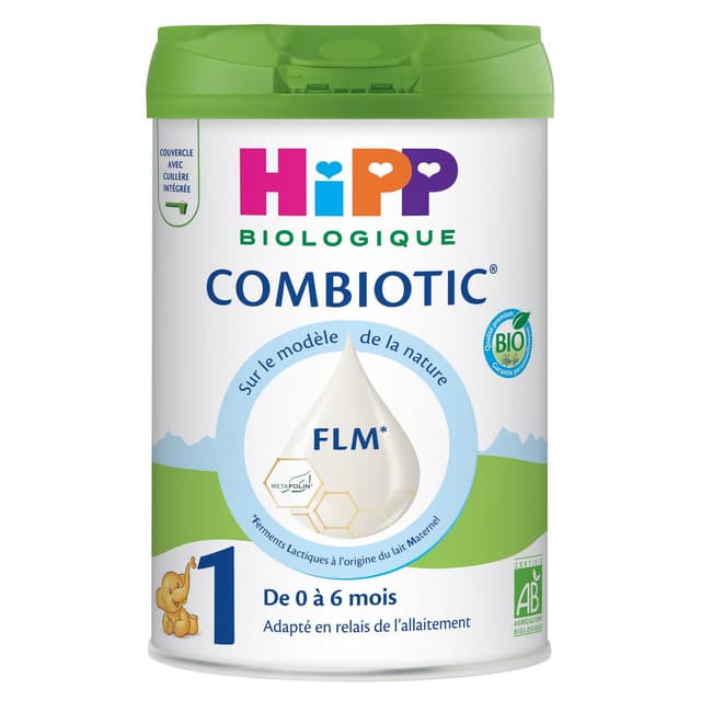 4062300456648 - Hipp - Lait bébé en poudre Combiotic FLM Bio 1er âge, 0-6 mois