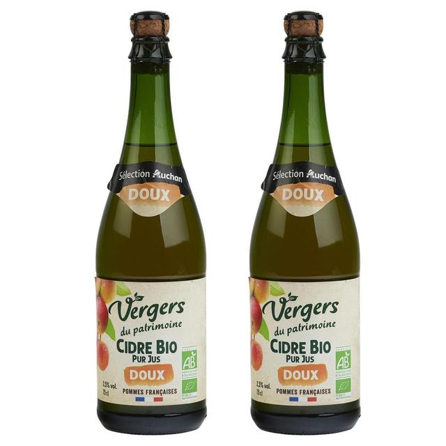2050000407048 - Vergers Du Patrimoine - Cidre bio pur jus doux 2.5°