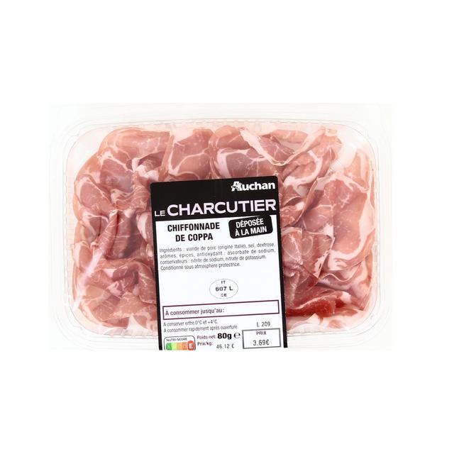 3596710408948 - Auchan Le Charcutier - Chiffonnade de Coppa
