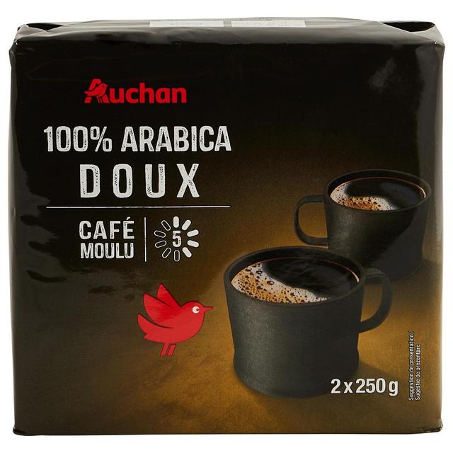 3245678169148 - Auchan - Café moulu doux 100% arabica
