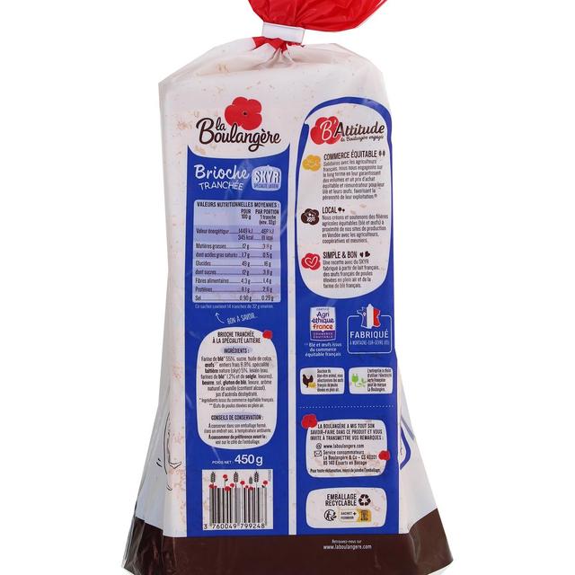 3760049799248 - La Boulangère - Brioche Tranchée Skyr