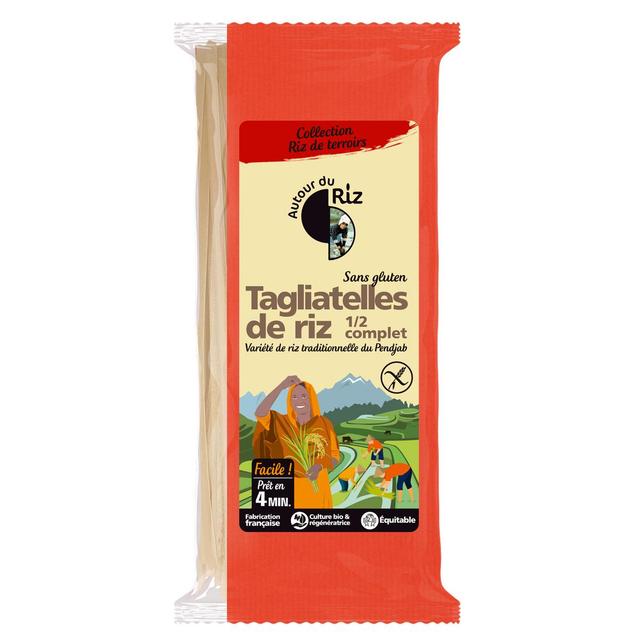 3760103149248 - Autour Du Riz - Nouilles de riz Thaïes bio demi-complet sans gluten