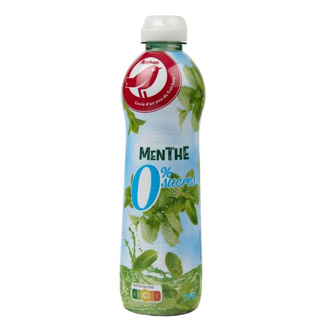 3596710509348 - Auchan - Sirop de menthe 0% de sucre