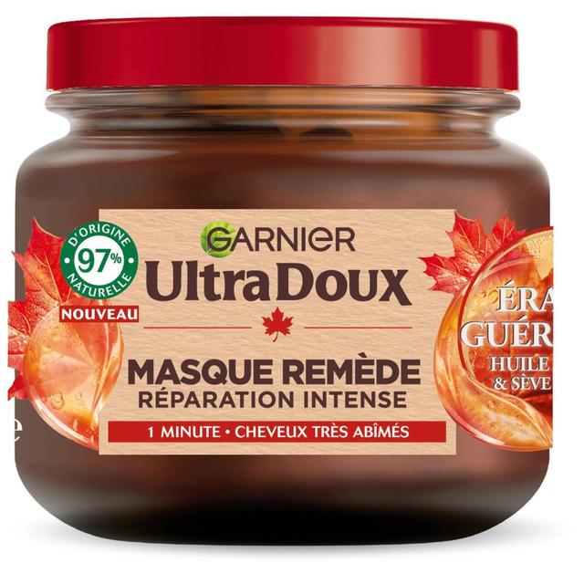 3600542509848 - Garnier - Ultra Doux - Masque Remède Réparation Intense Érable Guérisseur