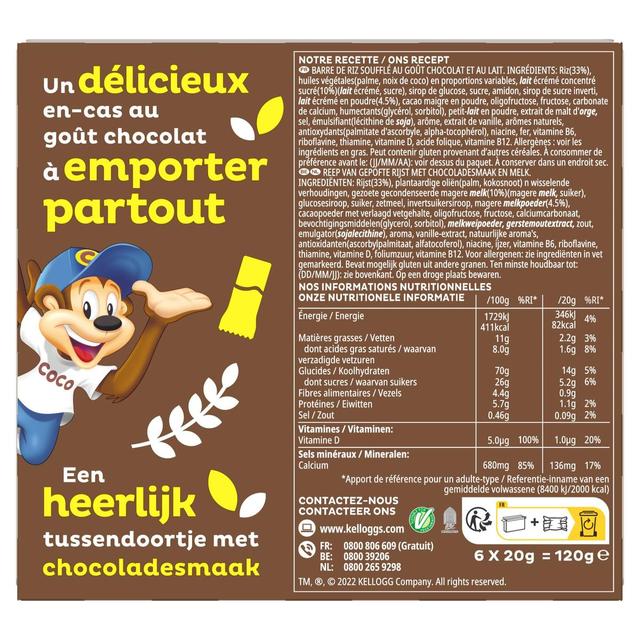 3159470200049 - Coco Pop's - Barres céréales