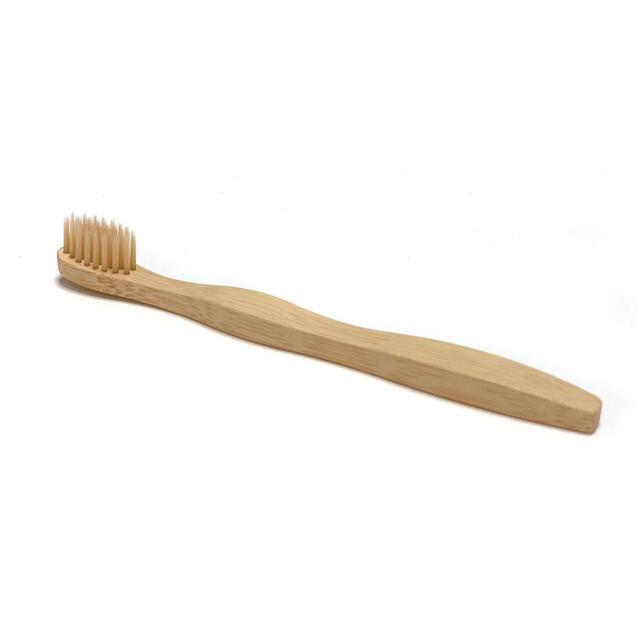 3700147280149 - L'Atelier Du Monde - Brosse à dent Enfant bambou manche ergonomique