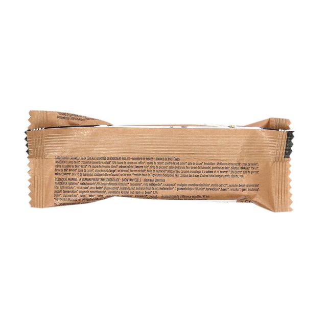 3289194000349 - Mamie Bio - Barre bio caramel et céréales chocolat au lait