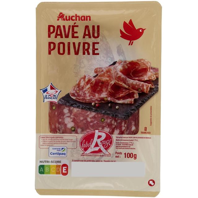 3596710471249 - Auchan Gourmet - Pavé au Poivre Label Rouge