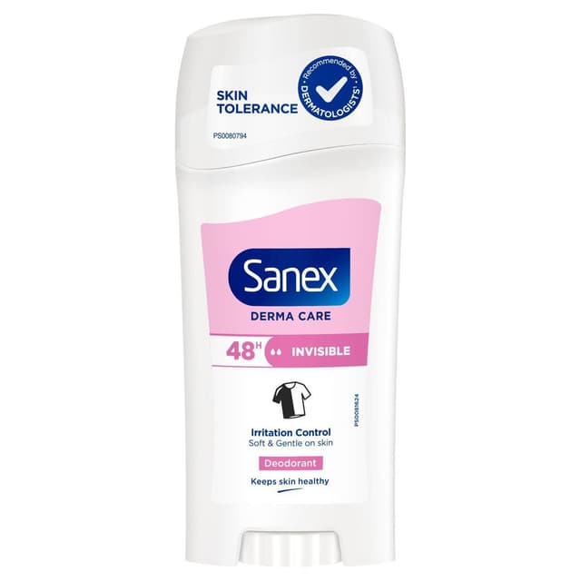 8718951741249 - Sanex - Déodorant Invisible 48H Derma Care