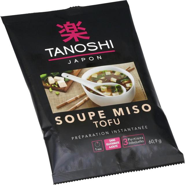 3229820181349 - Tanoshi - Japon - Soupe Miso au tofu - Instantanée