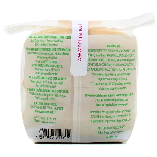 3291960011749 - Emma Noel - Savonnette amande CosméBio