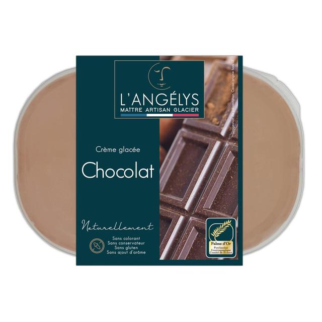 3760039982049 - L'Angelys - Crème glacée artisanale chocolat noir intense