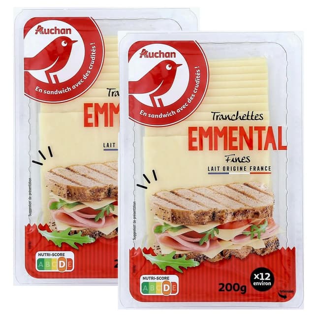 2050000422249 - Auchan - Emmental en tranche