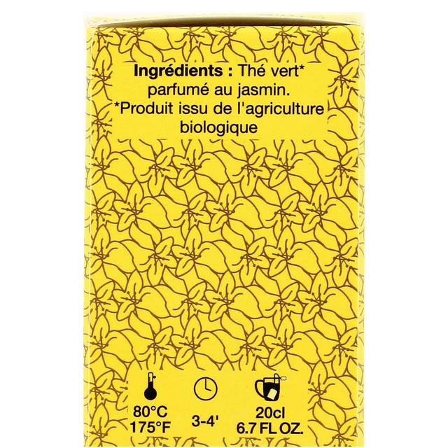 3585810082349 - Kusmi Tea - Thé vert jasmin Bio - Etui sachets mousseline 40g