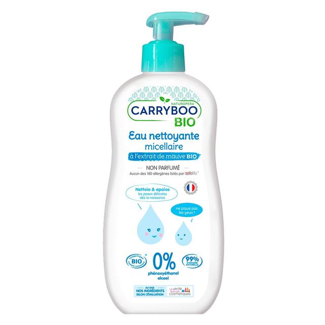 3760001762549 - Carryboo - Eau Nettoyante Micellaire à l'extrait de mauve Bio