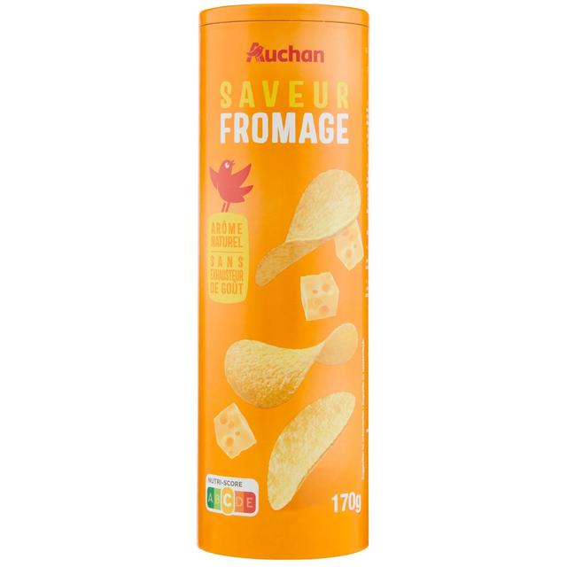 3596710473649 - Auchan - Chips tuiles saveur emmental