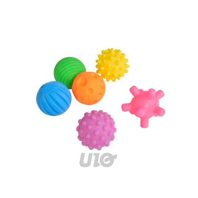 3574380655749 - BEBE DOUCEUR - 6 balles sensorielles