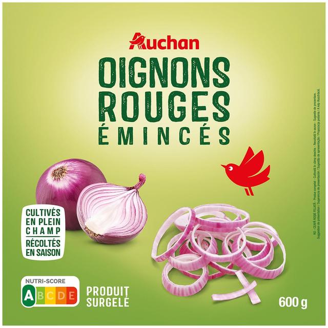 3596710496549 - Auchan - Oignons rouges émincés