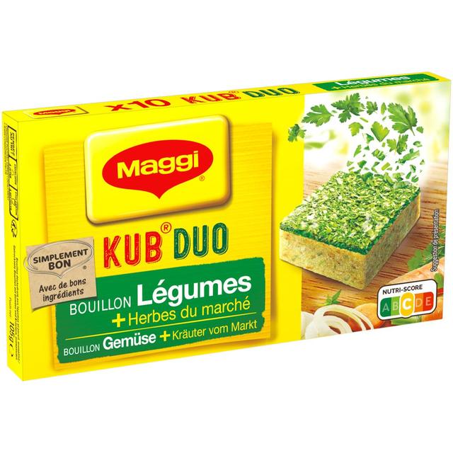 7613032847449 - Maggi - Bouillon Cube Légumes et herbes du marché