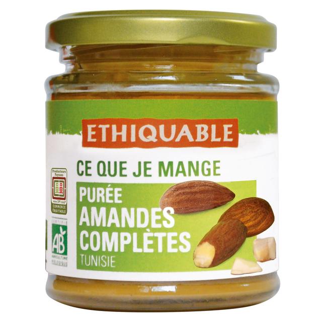 3760091727749 - Ethiquable - Commerce Equitable - Purée Amandes complètes Bio de Tunisie