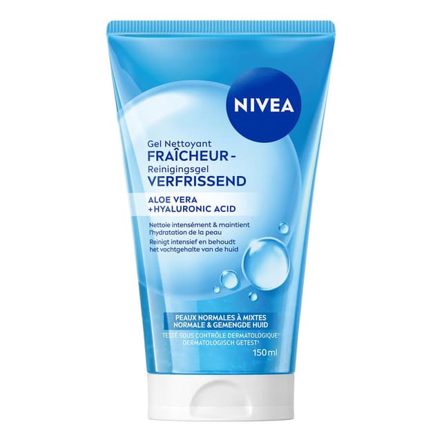 4005808668649 - Nivea - Gel moussant fraîcheur pour peaux normales à mixtes