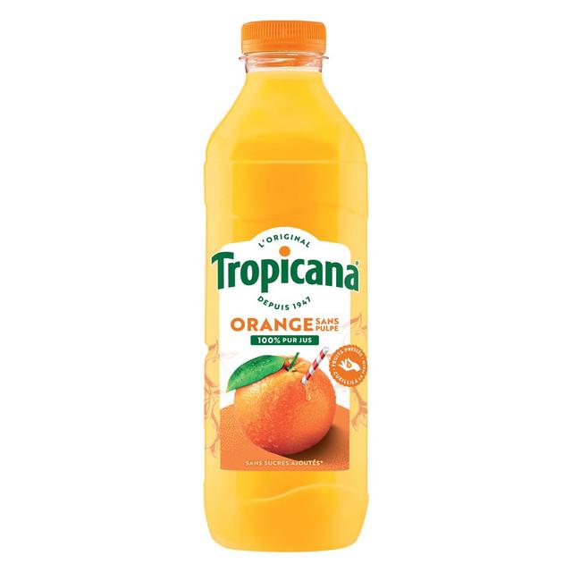 3502110009449 - Tropicana - Jus d'Orange Pressée Sans Pulpe Pur Jus