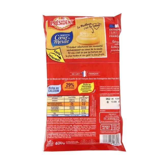 3228024930050 - Président - Emmental Coeur de Meule plaquette