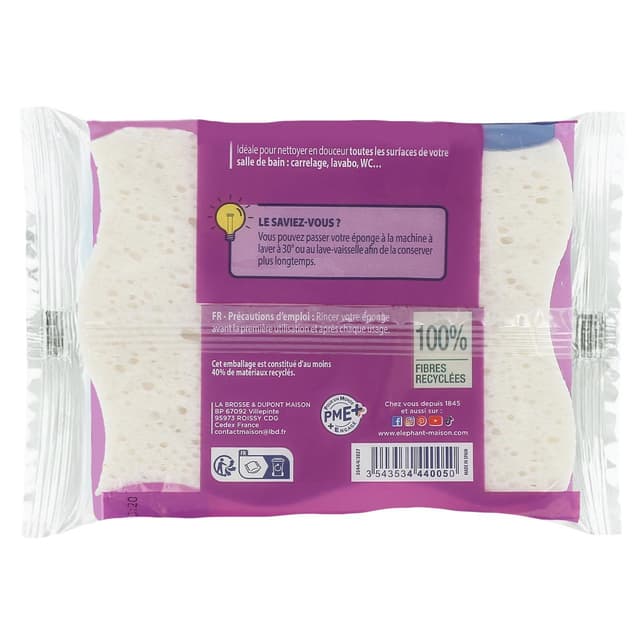 3543534440050 - Elephant - Eponge grattante SALLE DE BAINS DECOREE