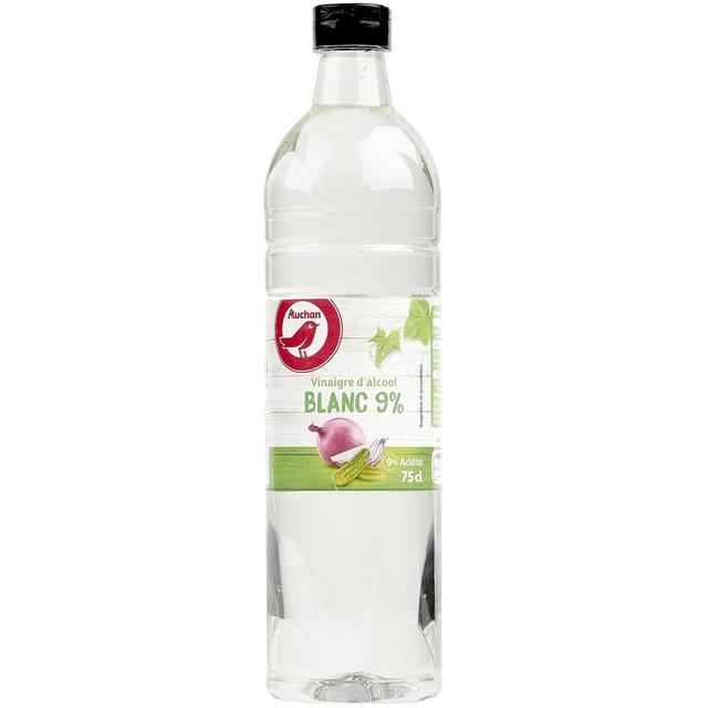 3596710412150 - Auchan - Vinaigre d'Alcool blanc 9% d'Acidité