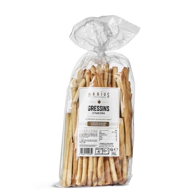 3183811012350 - Marius, L'Épicerie Inspirée - Gressins à l'huile d'olive