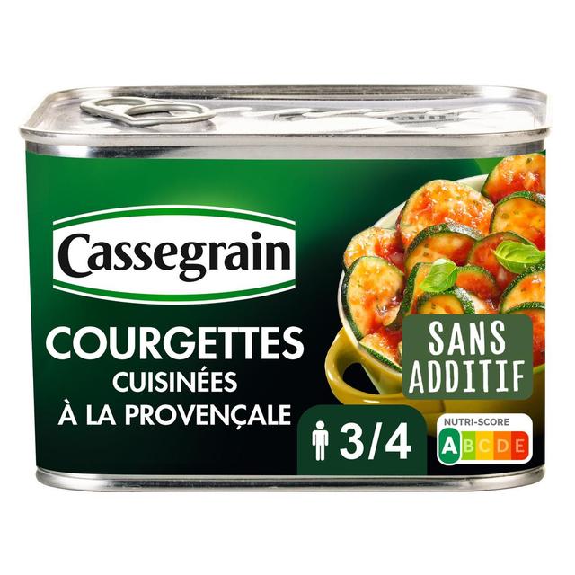 3083681042450 - Cassegrain - Courgettes cuisinées à la Provençale