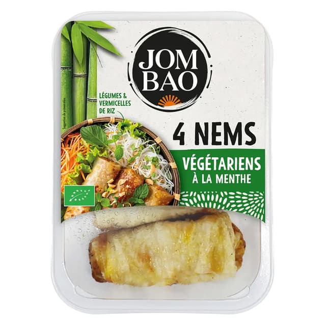 3700477662950 - Jom Bao - Nems végétariens à la menthe bio