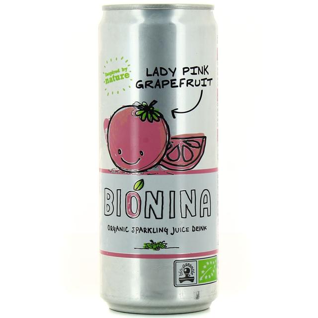 5400514331044 - Bionina - Boisson Gazeuse au Jus de Pamplemousse Bio