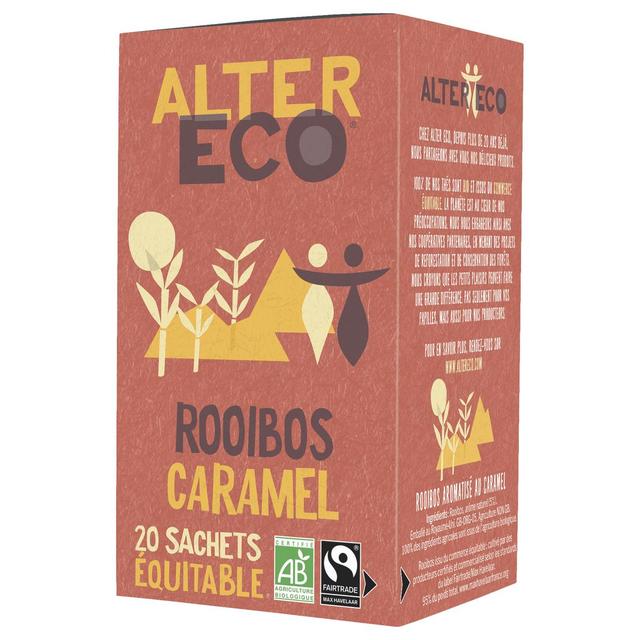 3700214613450 - Alter Eco - Commerce Equitable - Rooibos caramel bio d'Afrique du Sud - 20 sachets