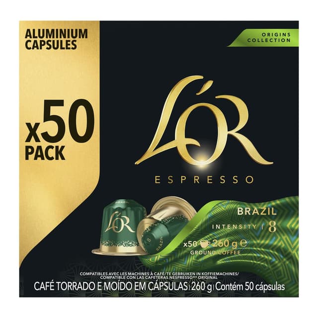 8711000693650 - L'or Espresso - Café capsules Espresso Brazil