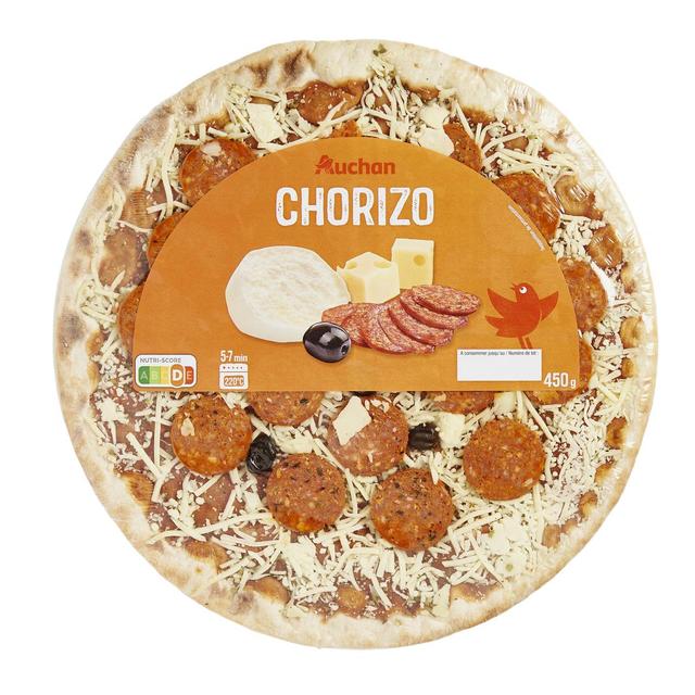 3596710434350 - Auchan - Pizza au Chorizo