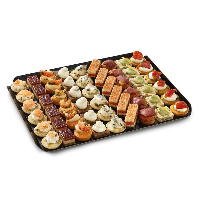 3700478515750 - Traiteur de Paris - 54 canapés salés de Tradition- 9 recettes colorées et panachées