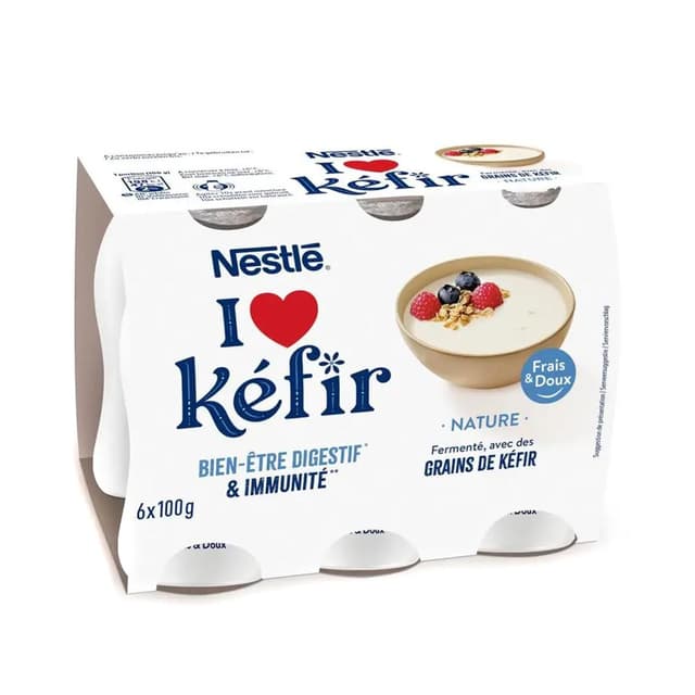 3023290095850 - Nestlé - I love Kéfir à Boire Nature