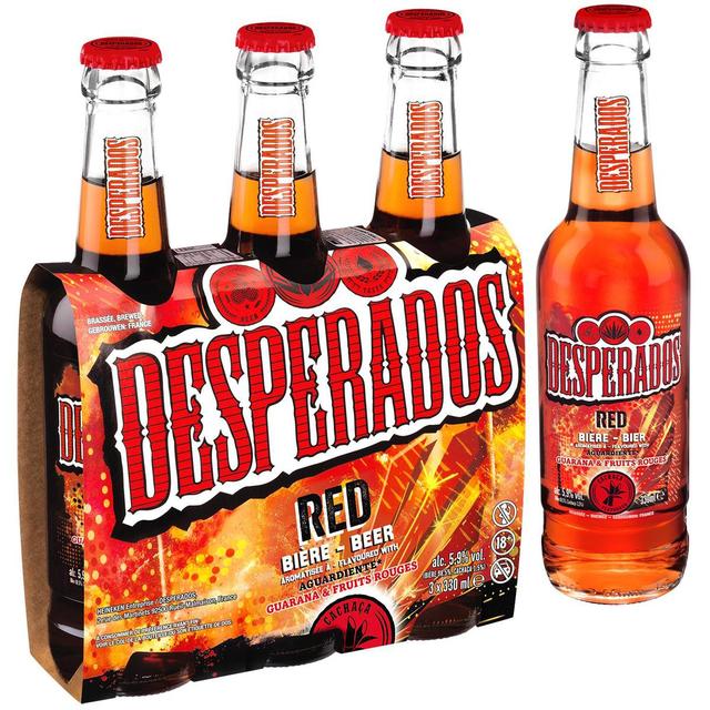 3119780256150 - Desperados Red - Bière aromatisée à la Cachaça 5.9°