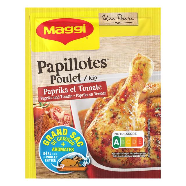 7613035037250 - Maggi - Papillotes poulet paprika tomate