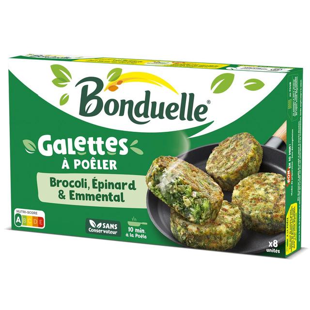 3083681178050 - Bonduelle - Galette brocoli épinard