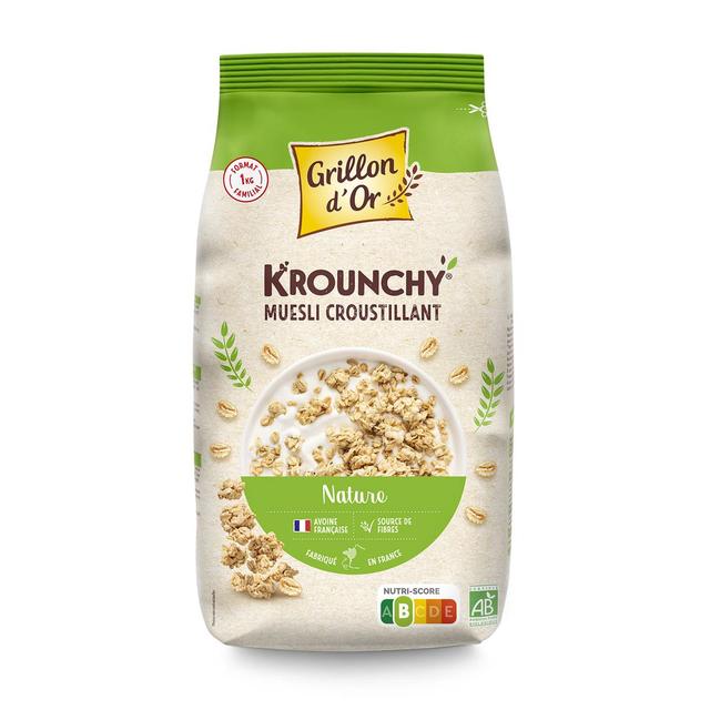 3421557108150 - Grillon Or - Mueslo Krounchy Nature BIO