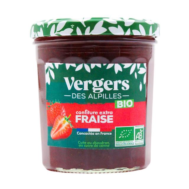 3452200009050 - Vergers des Alpilles - Confiture Extra Fraise Bio