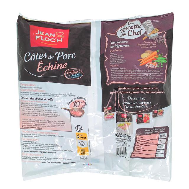3700190300351 - Jean Floc'h - Côtes de porc échine