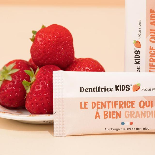 3760349450351 - Pimpant - Dentifrice Enfant Fraise en poudre