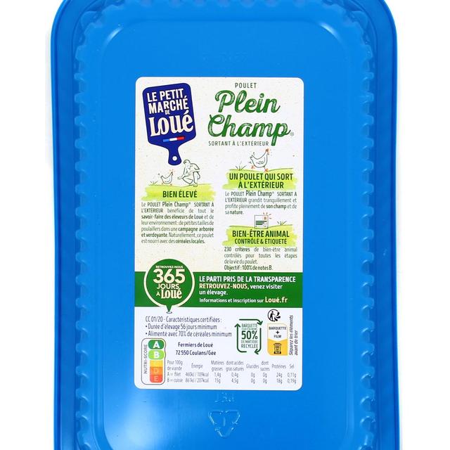 3266980020651 - Loué - Filets de Poulet Jaune Plein Champ