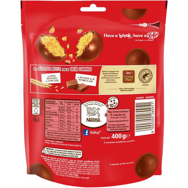 8000300280951 - Kit Kat - Billes de Chocolat au Lait
