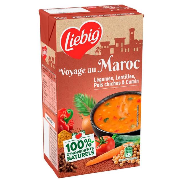 3036815461351 - Liebig - Soupe Légumes, lentilles, pois chiches, cumin- Voyage au Maroc