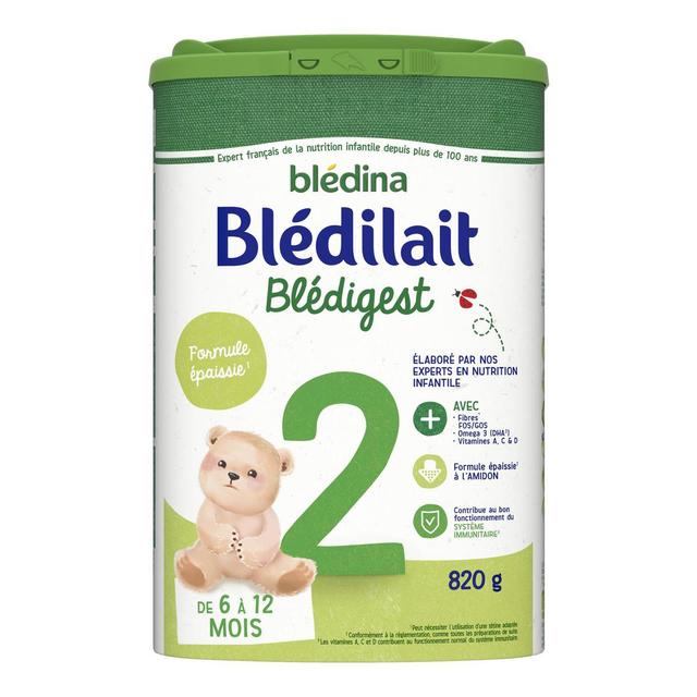 3041091511751 - Blédina - Blédilait - Lait bébé en poudre Blédigest 2ème âge, 6-12 mois